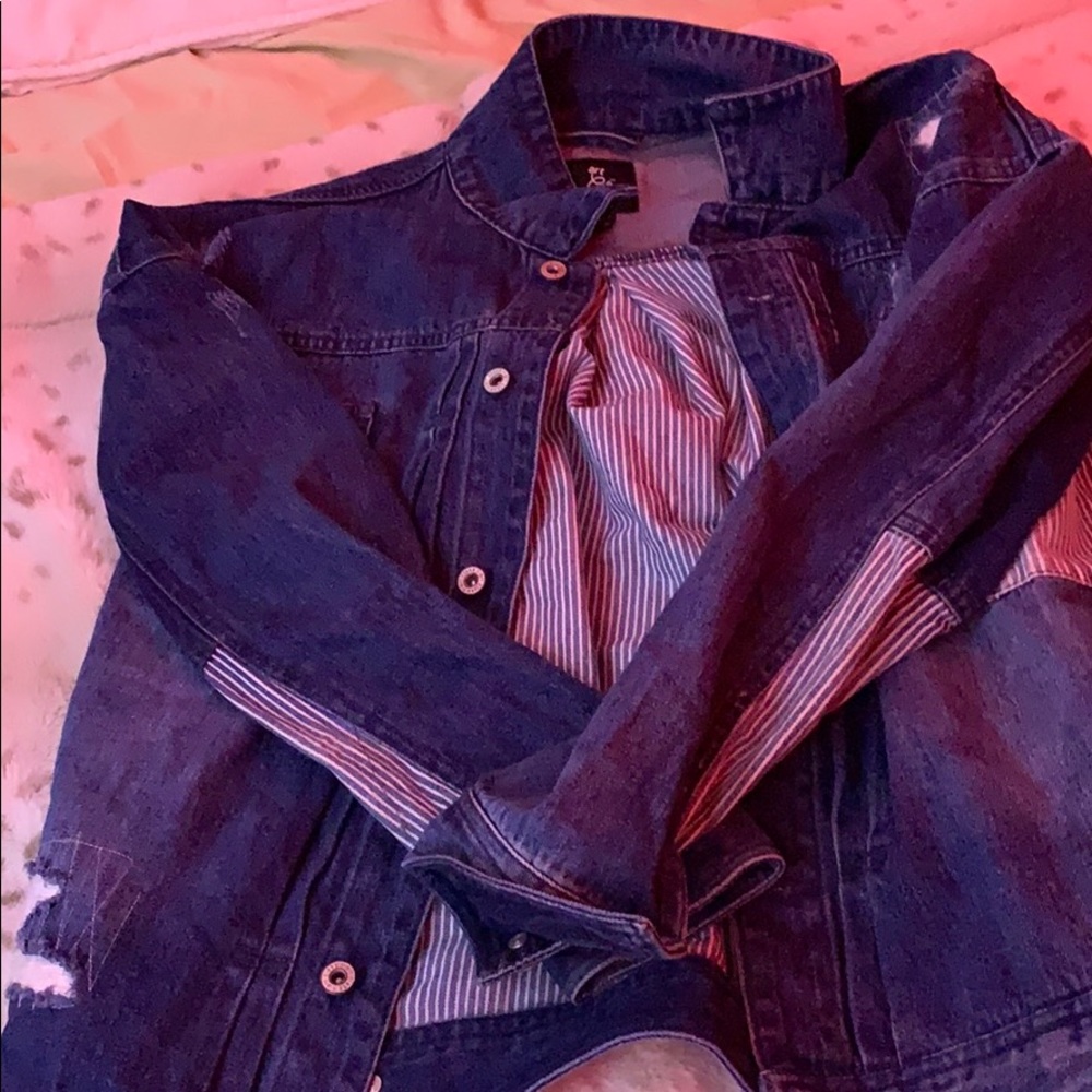 Ripped jacket